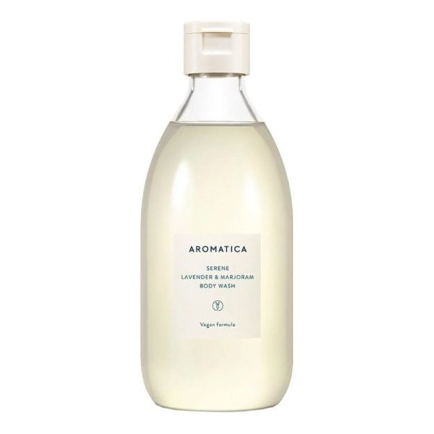 Aromatica Serene Body Wash Lavender & Marjoram – raminantis kūno prausiklis